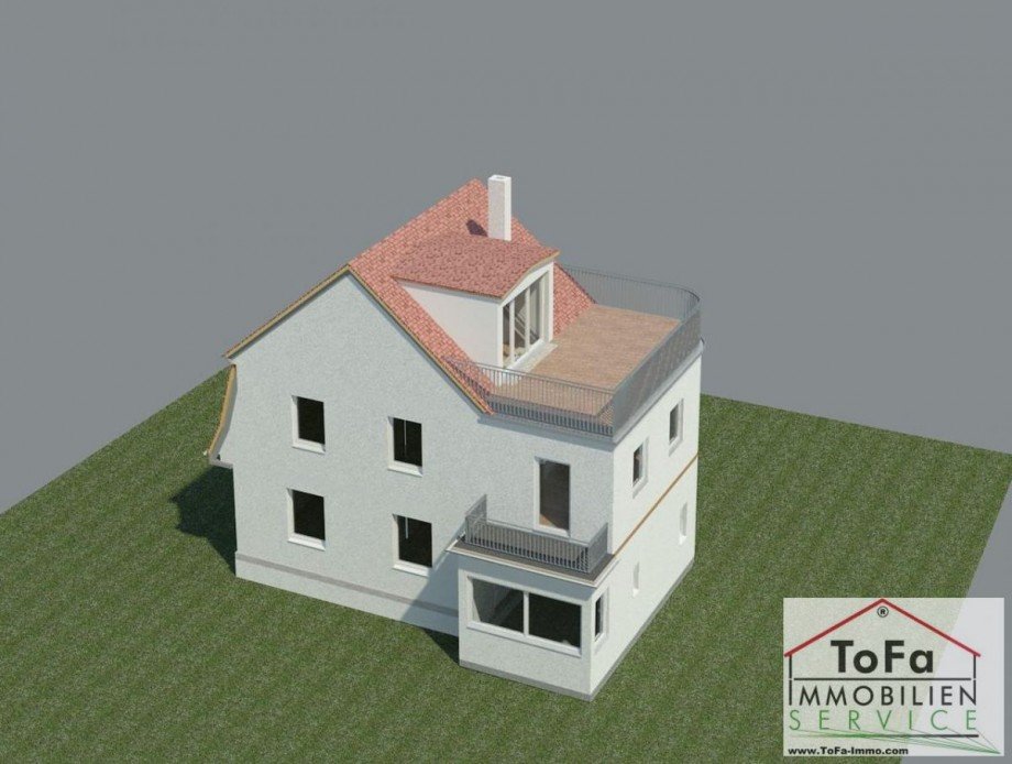 3D Ansicht 1 Einfamilienhaus Gonsenheim