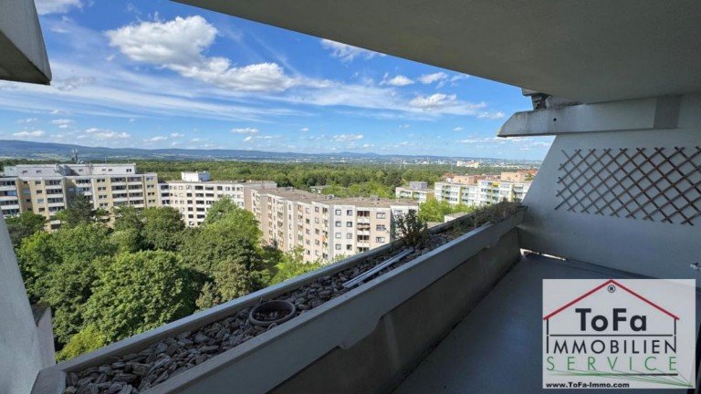 Fernsicht unten Mainz Renditeobjekt ToFa: sanierte Maisonettewohnung mit atemberaubenden Fernblick - Garagenbox
