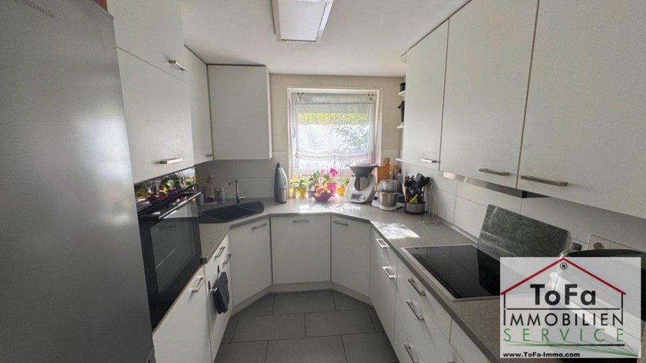 K�che mit Einbauk�che Mehrfamilienhaus Angelbachtal