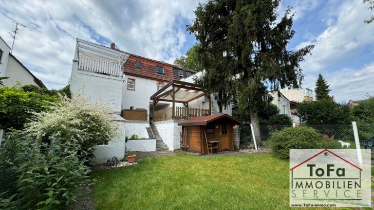 Anischt Garten links Mainz Zweifamilienhaus ToFa: top sanierter Altbautraum mit Garten und vielen M�glichkeiten - Ausbaureserve vorhanden