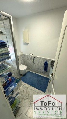 Tageslicht G WC ToFa: sensationelle, helle Maisonettewohnung mit Gartenanteil, 2 Terrassen und Balkon