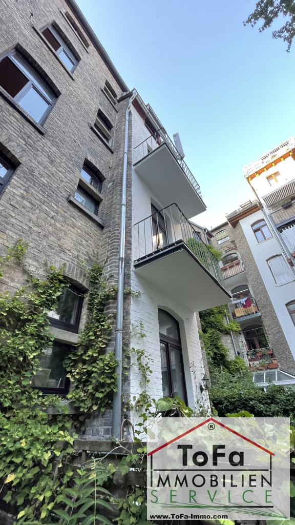 Balkonseite Etagenwohnung Mainz