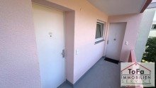 vor dem Appartement ToFa: frisch sanierte Balkonwohnung in toller Lage gegen�ber vom Rewe/Stra�enbahn