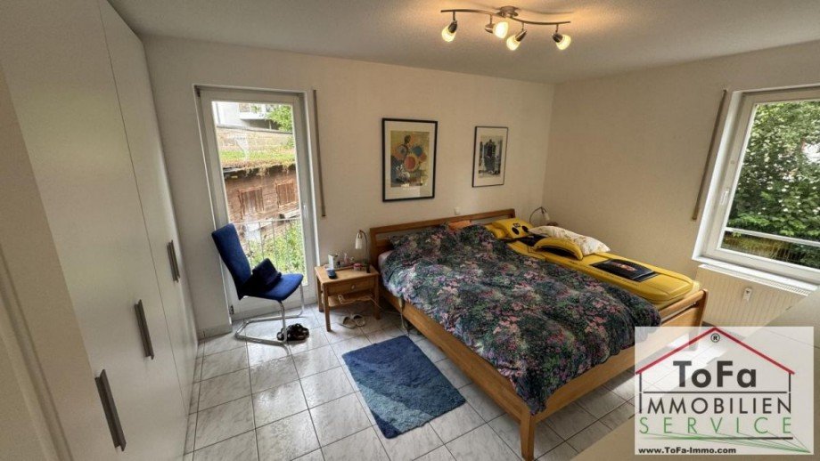 Schlafzimmer Maisonettewohnung Mainz