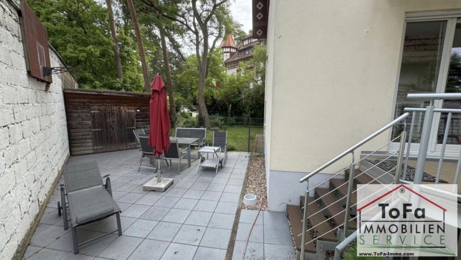 Freisitz Terrasse Maisonettewohnung Mainz