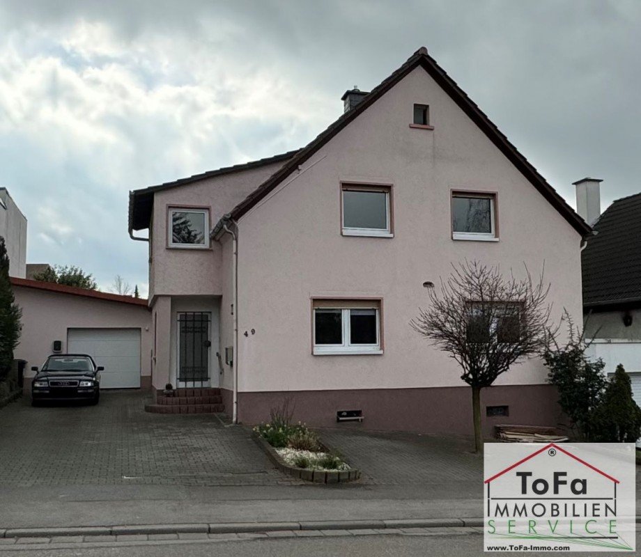 Ansicht MItte Mehrfamilienhaus Saulheim