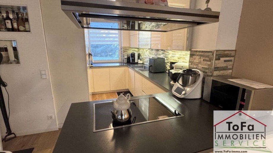 hochwertigek offene Einbauk�che Penthousewohnung Mainz M�nchfeld