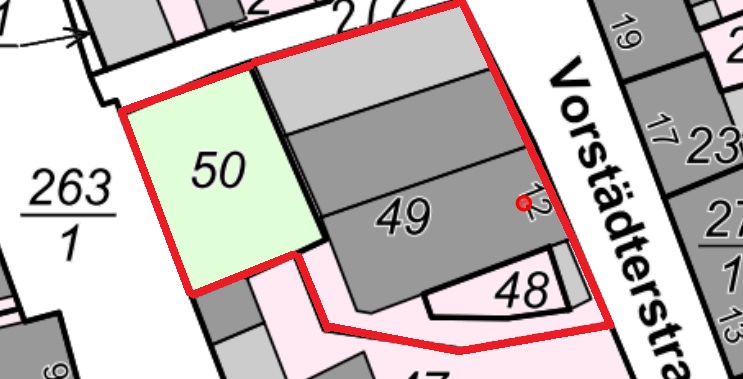 Flurkarte49+50 Wohngrundst�ck Oppenheim