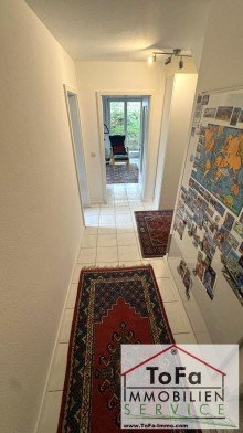 Flur 2 UG ToFa: sensationelle, helle Maisonettewohnung mit Gartenanteil, 2 Terrassen und Balkon