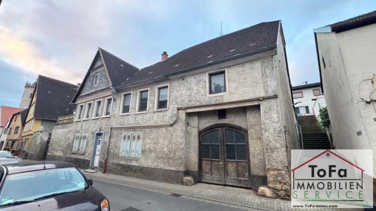 Ansicht unten Oppenheim Wohngrundst�ck ToFa: N�he Bahnhof - Abrissliegenschaft wartet auf Ihren Neubau
