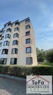 Au�ennansicht ToFa: N�he Uni - freies Appartement mit kleiner EBK und Stellplatz in der TG
