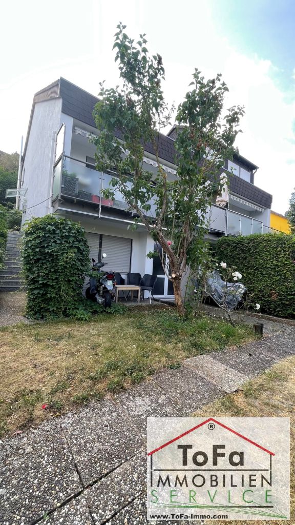 Garten unten Doppelhaush�lfte Mainz