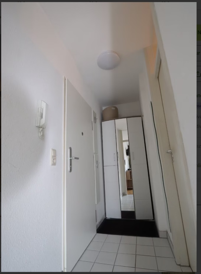 Eingangsbereich Flur Terrassenwohnung Mainz