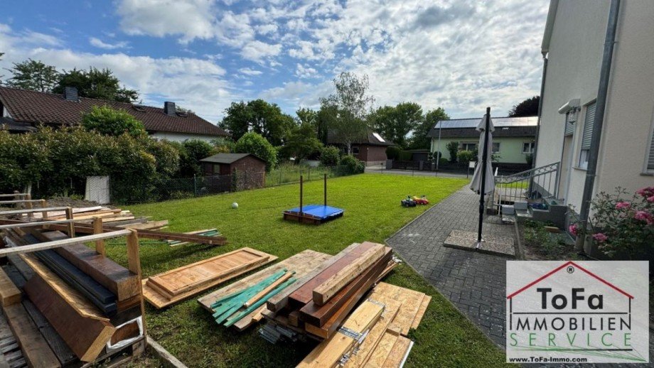 hinterer Bereich Wohngrundst�ck Guntersblum