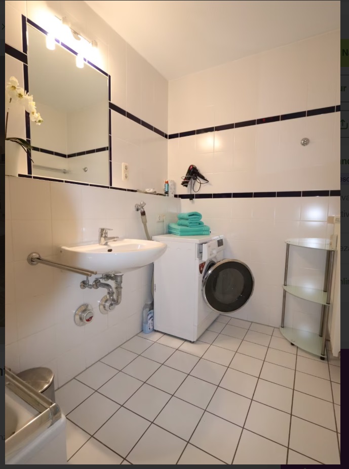 mit Wasch Trocknerkombi Terrassenwohnung Mainz
