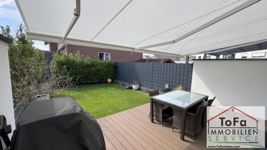 Garten Terrasse Reihenmittelhaus Bodenheim