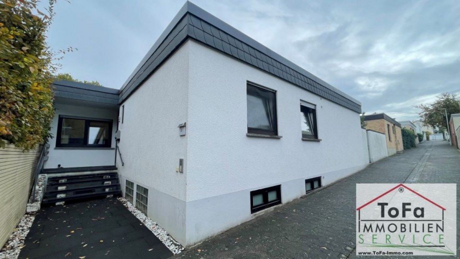 Ansicht unten Bungalow Mainz